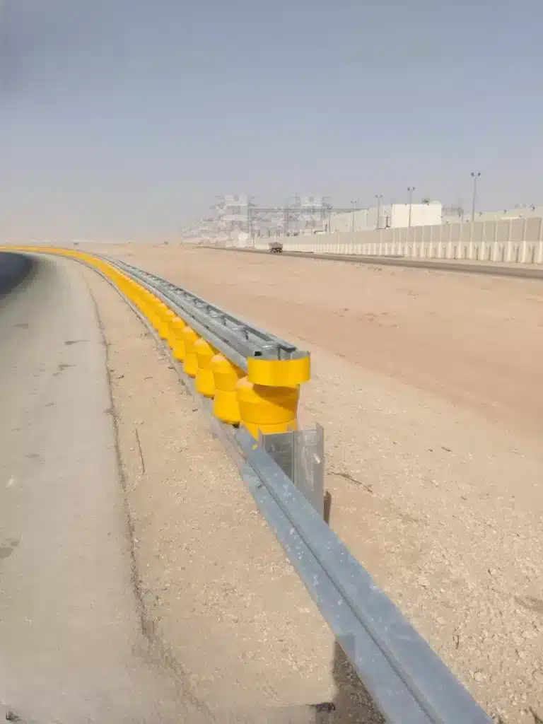 حواجز الطرق الأسطوانية _ حواجز الأمان الأسطوانية _ الحواجز الدوارة