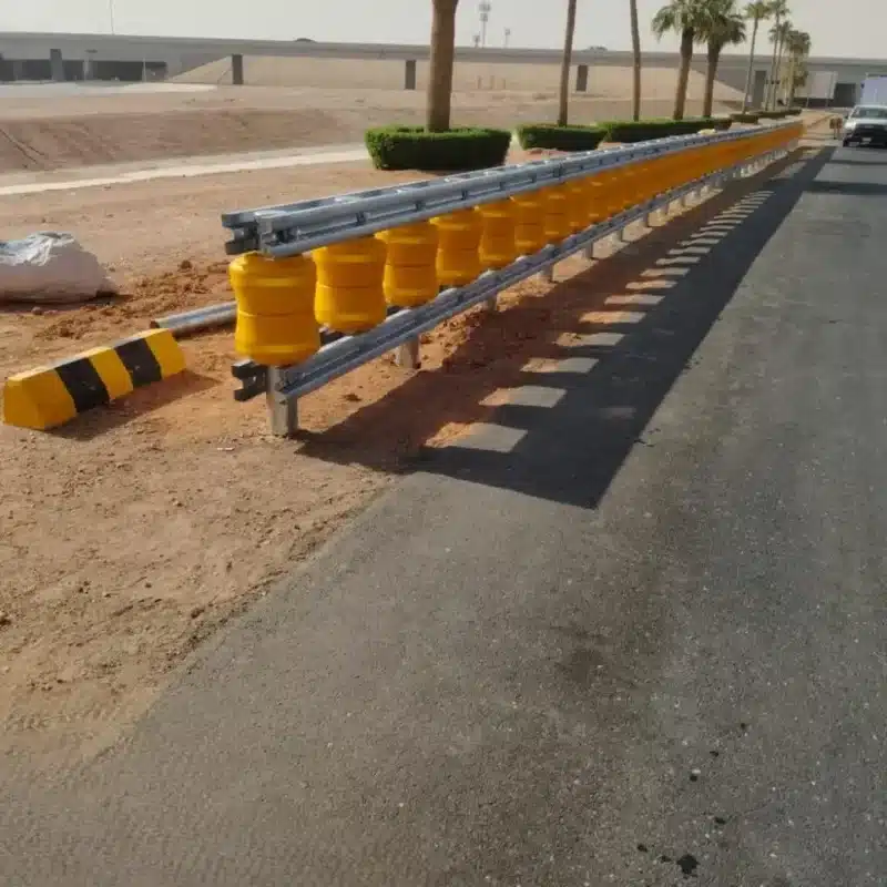 حواجز الطرق الأسطوانية _ حواجز الأمان الأسطوانية _ الحواجز الدوارة