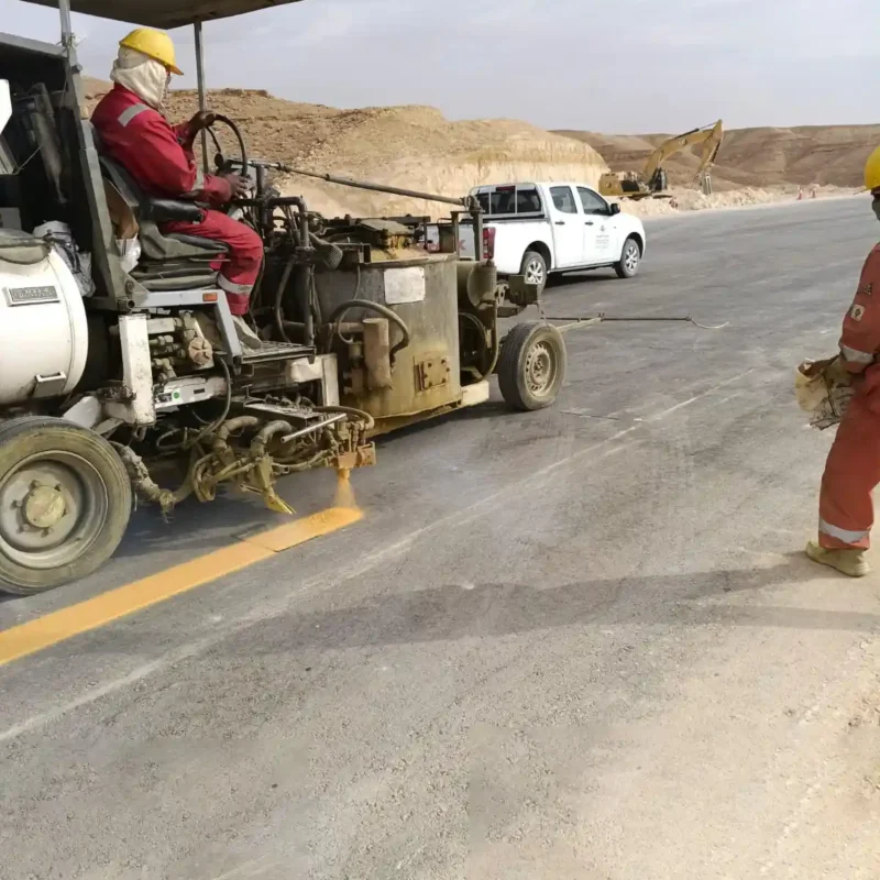 دهانات الطرق الحرارية