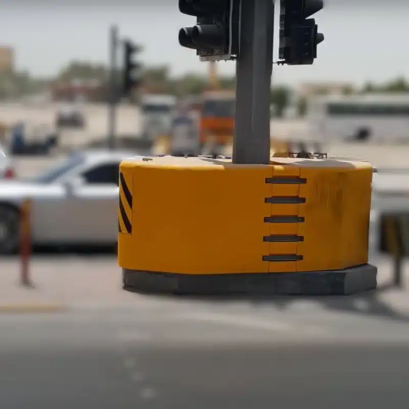 أنظمة امتصاص الصدمات للأعمدة _ أنظمة حماية الأعمدة من الاصطدام