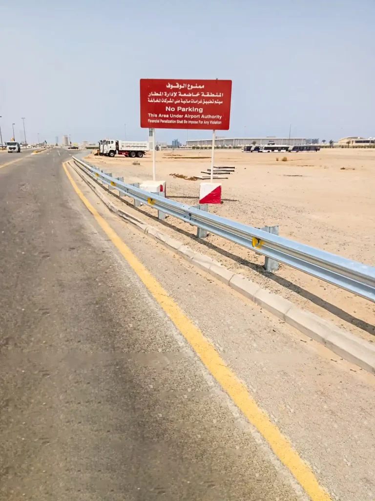 مميزات حواجز الطرق المعدنية