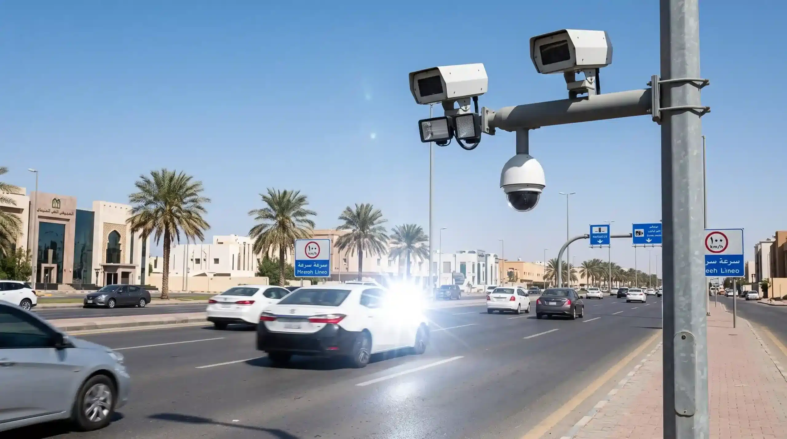 نظام ساهر بالمملكة يحقق السلامة المرورية نظام ساهر بالمملكة يحقق السلامة المرورية