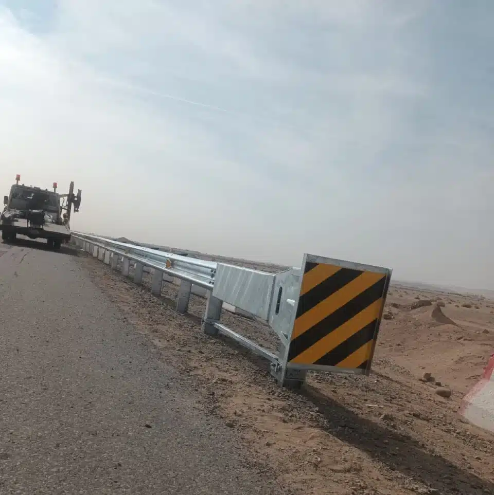 كيف تعمل نهايات الحواجز الممتصّة للطاقة عند الاصطدام؟