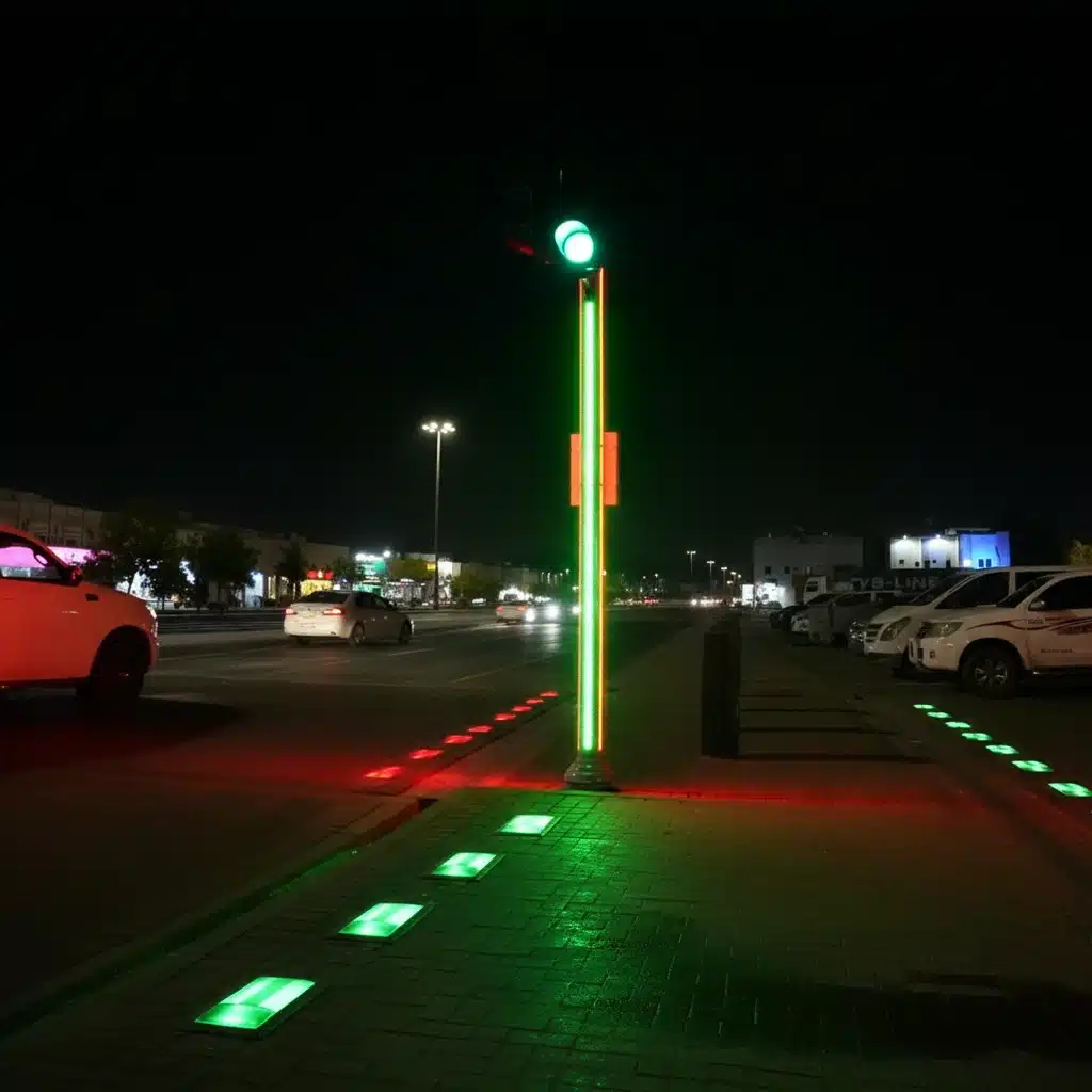 التقنية وراء البلاط والبلدورات المضيئة